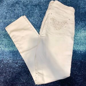 NWT White House Black Market embellished pants